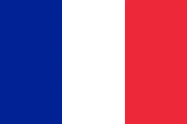 Französische Flagge Bild zum Ausdrucken