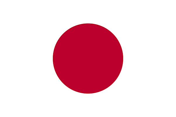 Japan Fahne - Flaggen zum Ausdrucken kostenlos