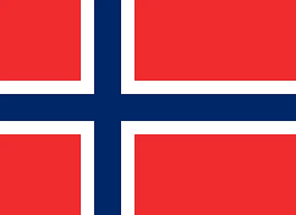 Norwegen Fahne - Länderflaggen der Welt mit Bildern
