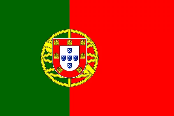 Portugal Fahne Bild zum Drucken