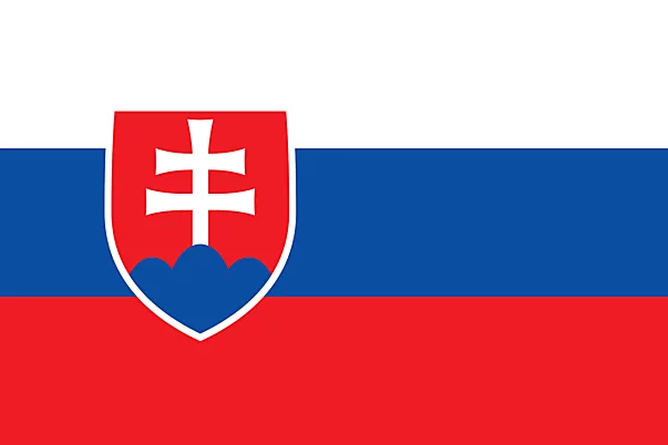 Slowakische Republik Flagge Bild