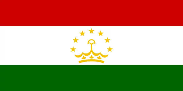 Tadschikische Nationalflagge - Fahnen der Welt