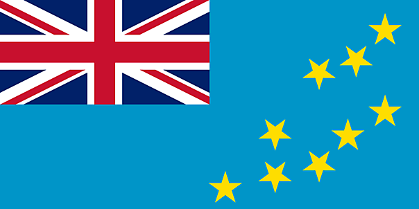 Tuvalu Flagge zum Drucken