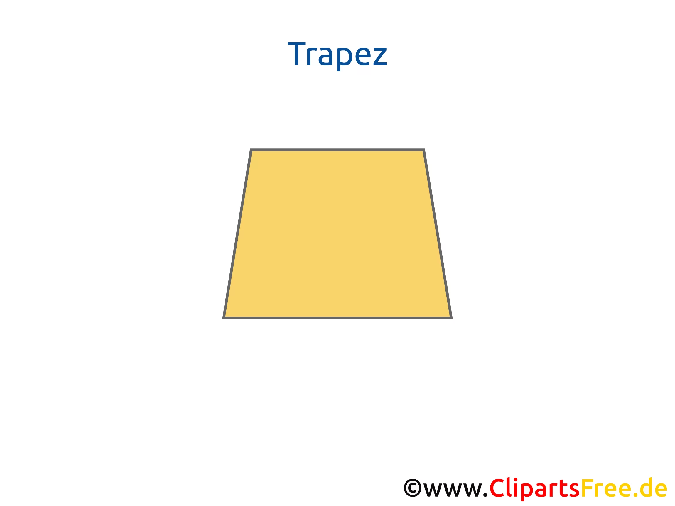 Trapez Unterrichtsmaterial zum Thema Geometrie