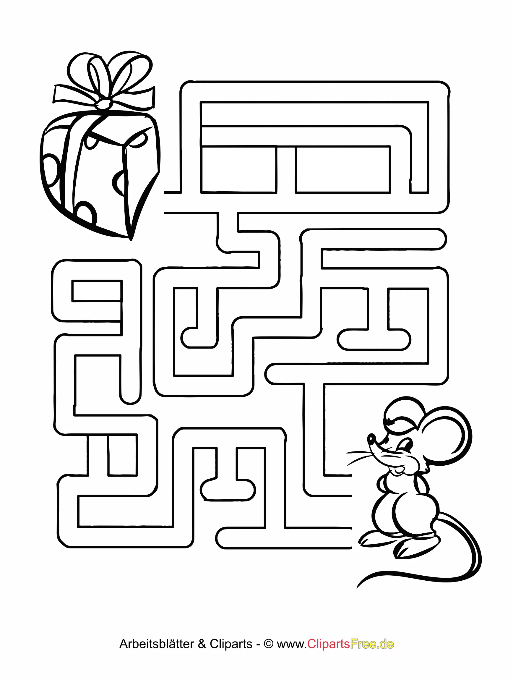 Labyrinth Vorlagen zum Ausdrucken