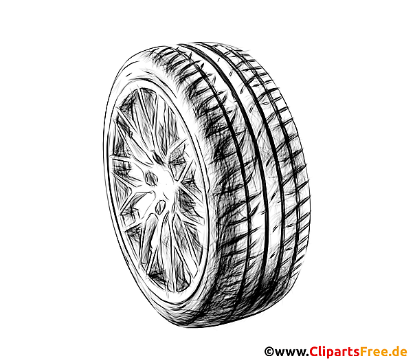 Alufelge, Aluminiumrad, Komplettrad mit Sommerreifen mit Bild