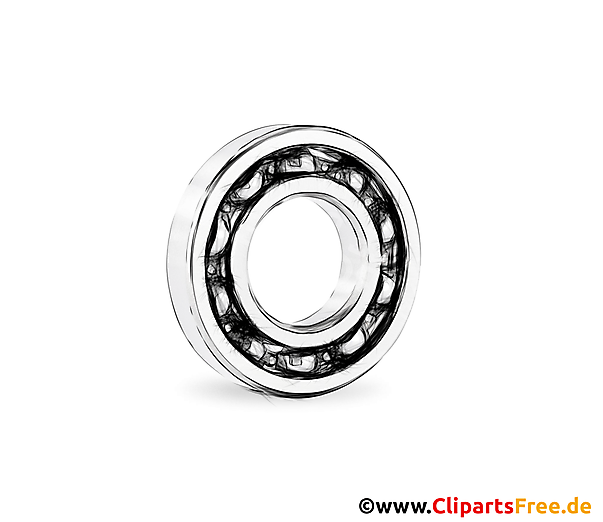Rillenkugellager Zeichnung - Bilder zum Thema Technik und Weerkstatt