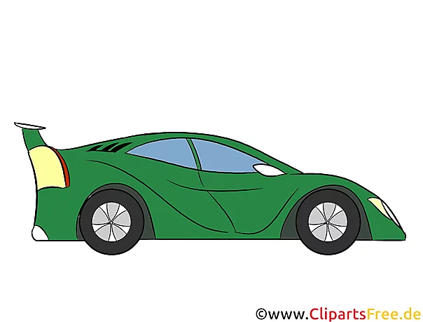 Sportwagen, Sport Auto Clipart, Illustration, Bild kostenlos