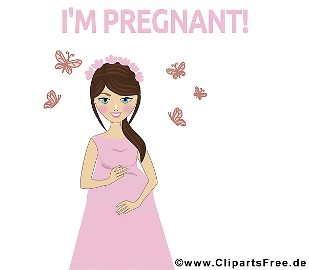 I am Pregnant eCard, Pic, Card, Clip Art