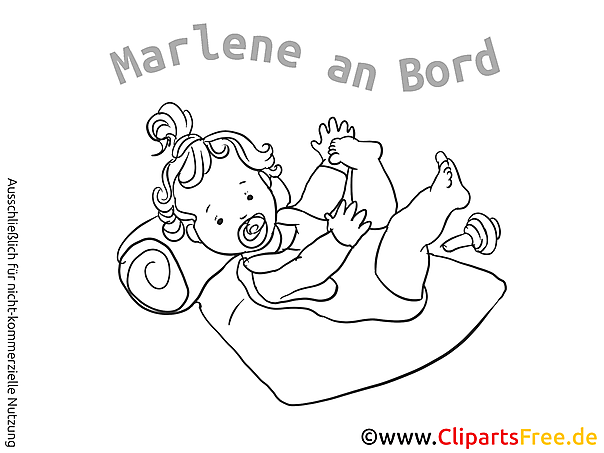 Auto-Aufkleber mit Namen selbst gestalten mit unseren Cliparts