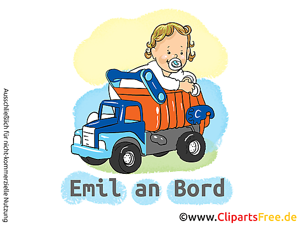 Autoaufkleber Baby an Bord selbst gestalten