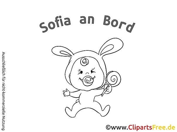 Autoaufkleber Baby on Board selbst gestalten mit unseren Cliparts