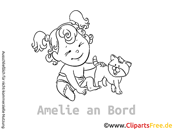 Autokleber Baby selbst gestalten mit unseren Cliparts