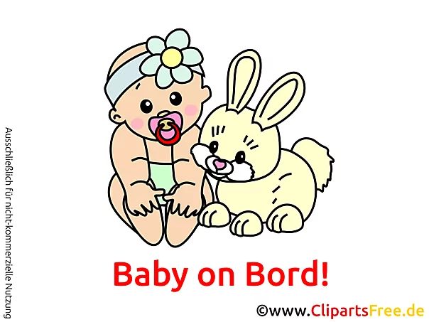 Baby an Bord Aufkleber selbst gestalten