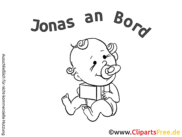 Baby faehrt mit Aufkleber selbst gestalten