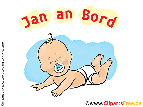 Baby on Board Aufkleber selbst gestalten mit unseren Cliparts