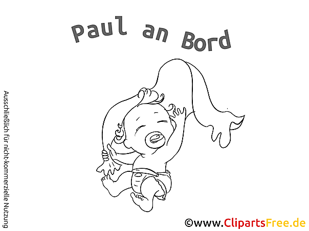 Babyautoaufkleber selbst gestalten mit unseren Cliparts