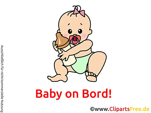 Clipart Baby on Board