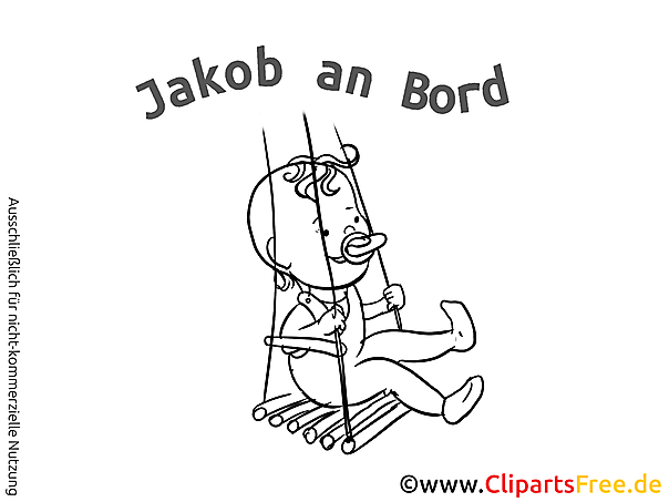 Kinder on Tour Clipart, Bild, Grafik, Cartoon