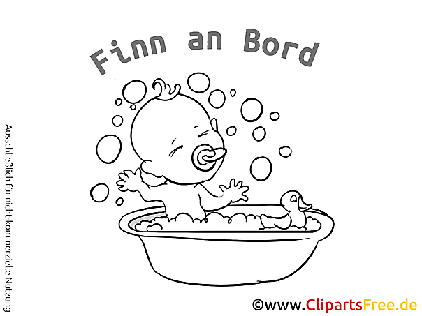 Kinderaufkleber für Auto selbst gestalten mit unseren Cliparts