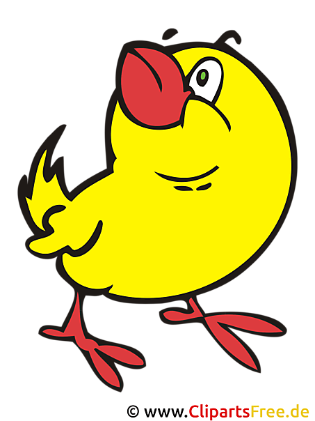 Küken gelb guckt oben links Clipart, Bild, Cartoon Küken gelb guckt oben links Clipart, Bild, Cartoon