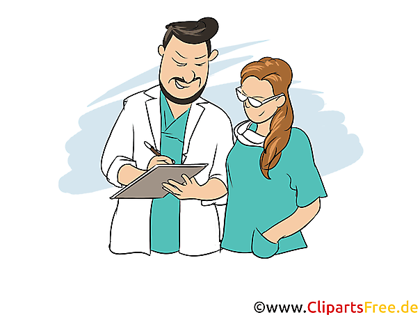 Facharzt Clipart, Bild, Grafik zum Thema Ausbildungsberufe