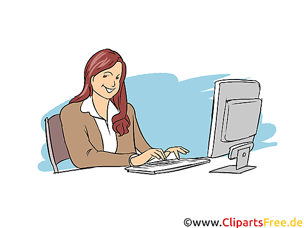 Handelsfachwirt Clipart, Bild, Grafik zum Thema Ausbildungsberufe