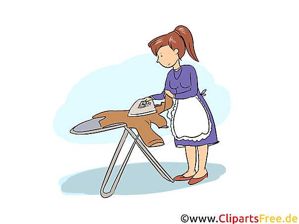 Hauswirtschafter Clipart, Bild, Grafik zum Thema Ausbildungsberufe