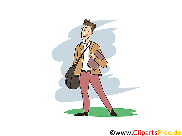 Industriekaufmann Clipart, Bild, Grafik zum Thema Ausbildungsberufe