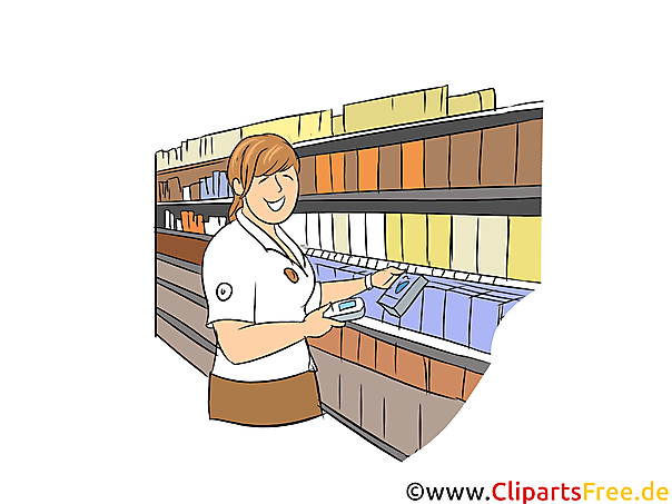 Kaufmann im Großhandel Clipart, Bild, Grafik zum Thema Ausbildungsberufe