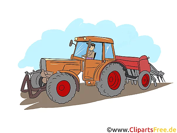 Land- und Baumaschinenmechatroniker  Clipart, Bild, Grafik zum Thema Ausbildungsberufe