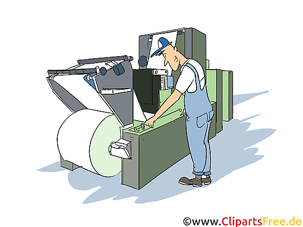 Medientechnologe Clipart, Bild, Grafik zum Thema Ausbildungsberufe