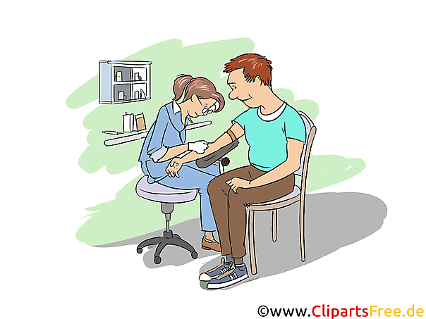 Medizinischer Fachangestellter Clipart, Bild, Grafik zum Thema Ausbildungsberufe