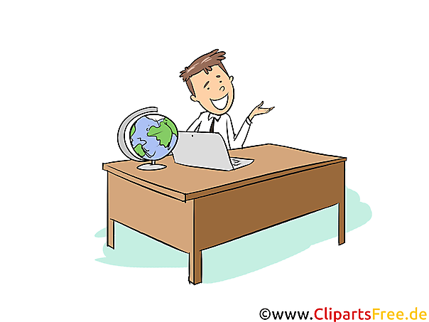 Tourismuskaufmann Clipart, Bild, Grafik zum Thema Ausbildungsberufe