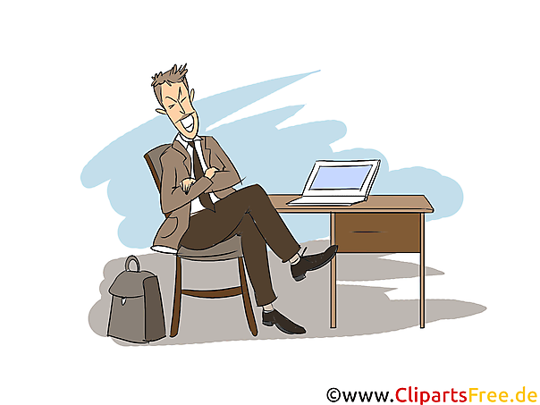 Versicherungskaufmann und Finanzen Clipart, Bild, Grafik zum Thema Ausbildungsberufe