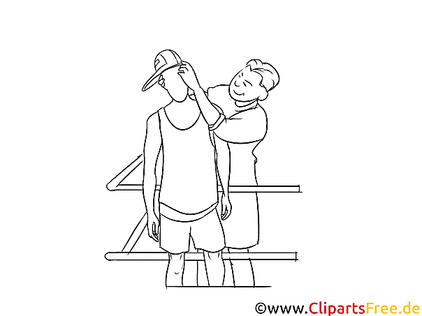 Ausbildung als Merchandiser Grafik, Bild, Clipart zum Drucken schwarzweiß