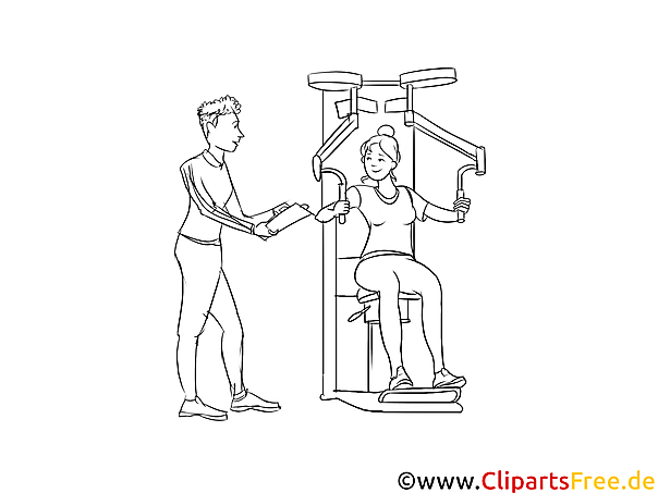 Ausbildung als Sport und Fitnesskaufmann Bild, Grafik, Clipart