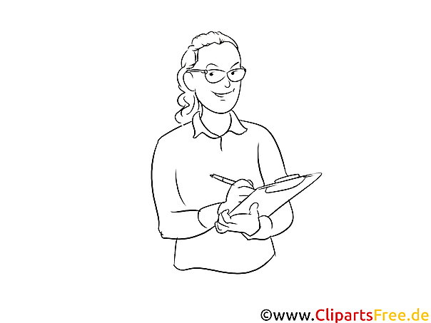 Krankenschwester schwarz weiße Strichzeichnungen, Bilder, Cliparts zum Thema Berufe