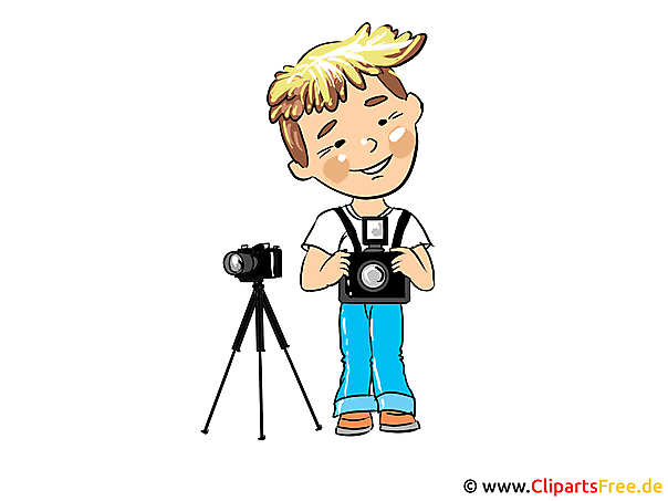 Fotograf Clipart, Bild, Illustration, Cartoon gratis