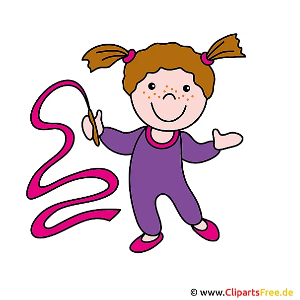 Sportlerin Clipart Bild - Sport Bilder gratis