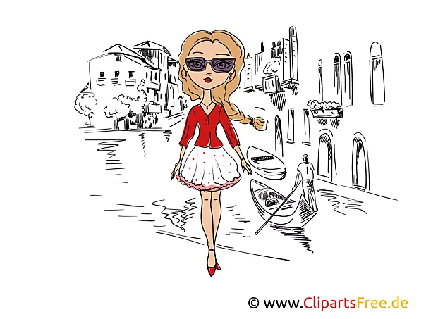 Top Model Clipart, Illustration, Bild