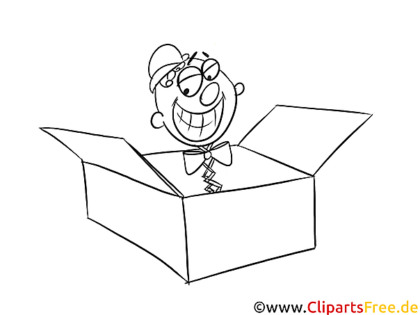 Ausmalbild Paket download