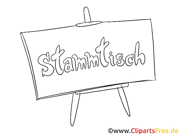Stammtisch Ausmalbilder kostenlos