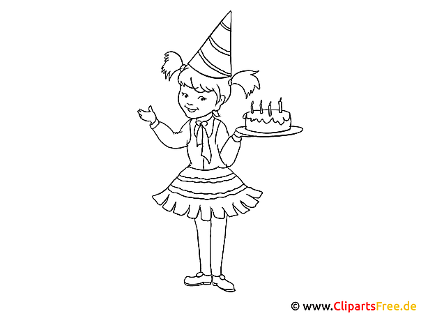 Geburtstag Kinderbilder Zum Ausmalen
