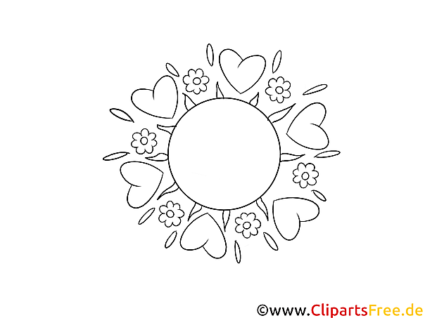Muster zum Ausmalen Sonne