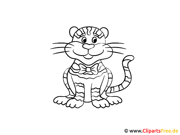 Pagina Da Colorare Tigre Da Colorare E Stampare