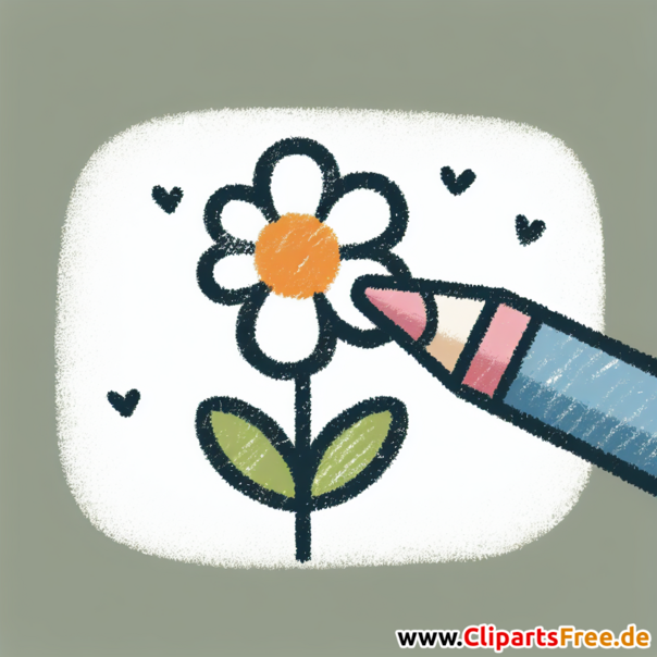 Blümchen Clipart - Bilder zum Herunterladen