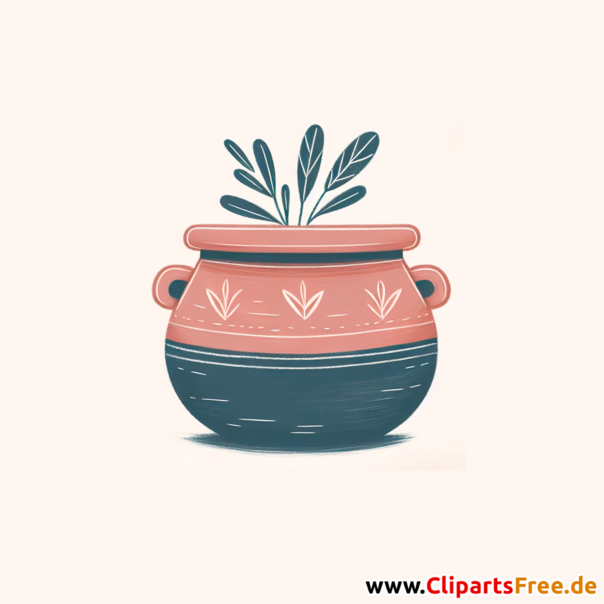 Blumentopf Clipart - Bilder zum Herunterladen
