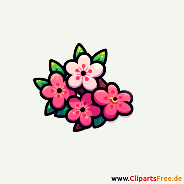 Kirschblüte Clipart - Bilder gratis herunterladen