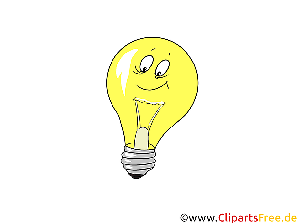 Glühbirne Grafik, Illustration, Clip Art für Präsentationen Glühbirne Grafik, Illustration, Clip Art für Präsentationen
